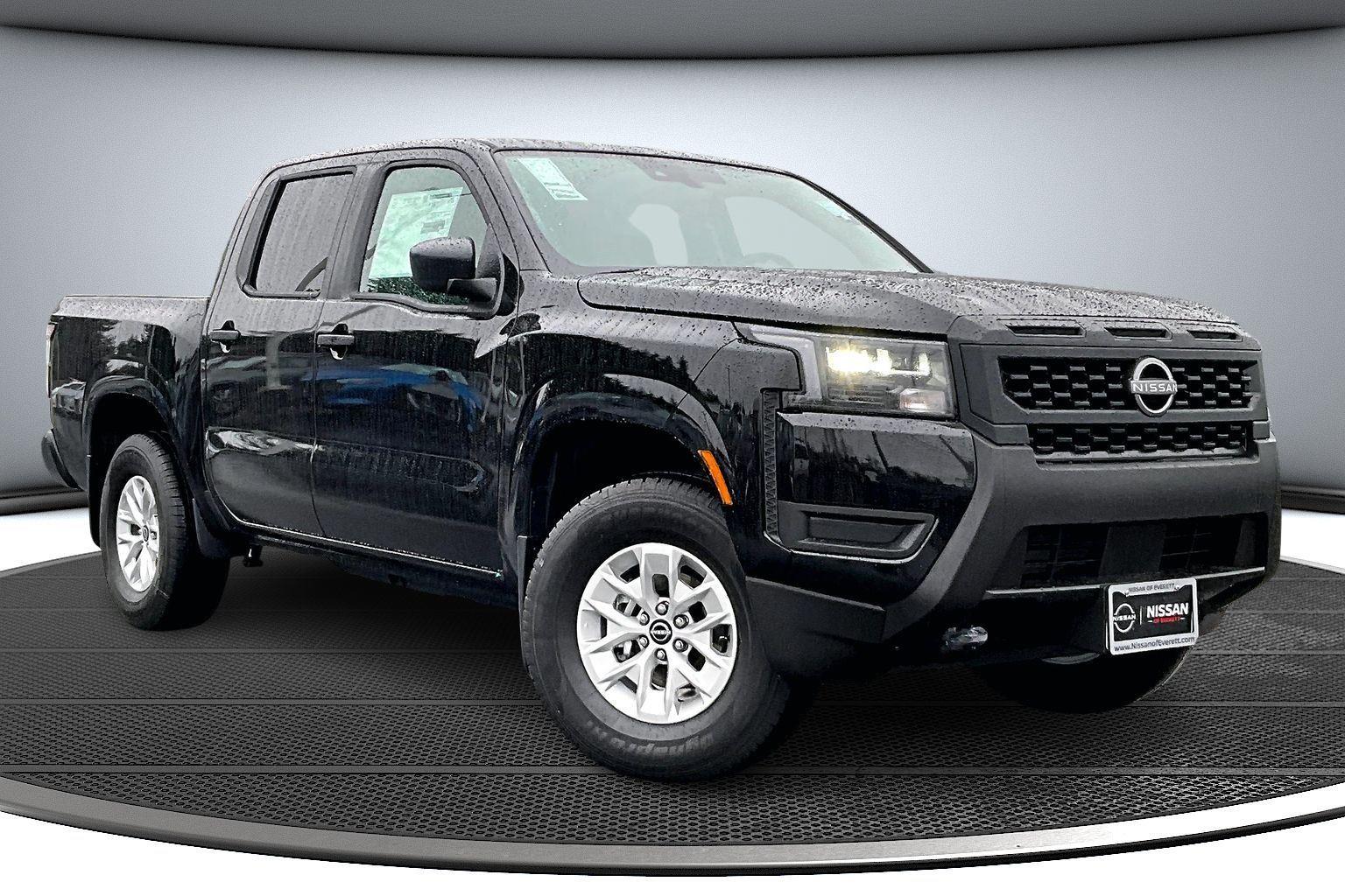 Super Black 2026 Nissan Frontier Pickup Truck Four-Wheel Drive Automatic