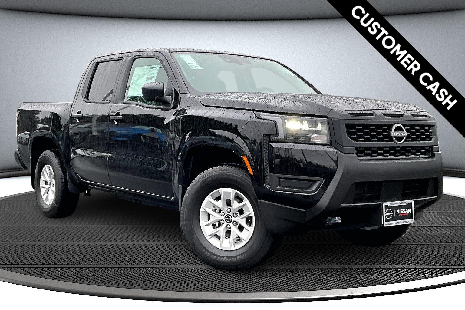 Super Black 2026 Nissan Frontier Pickup Truck Four-Wheel Drive Automatic