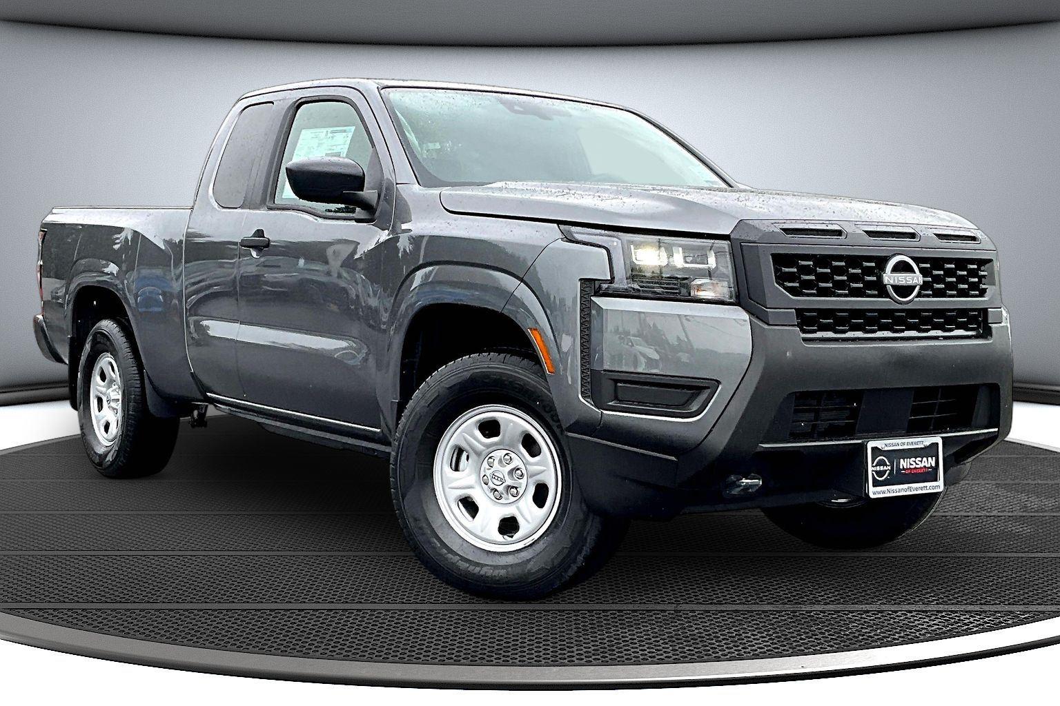 Gray (Gun Metallic) 2026 Nissan Frontier Pickup Truck Four-Wheel Drive Automatic