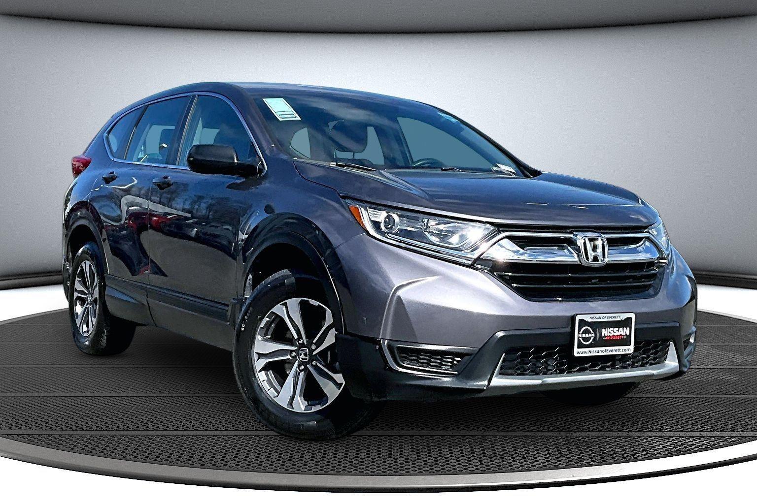 Gray (Gunmetal Metallic) 2019 Honda CR-V SUV / Crossover All-Wheel Drive Continuously Variable Transmission