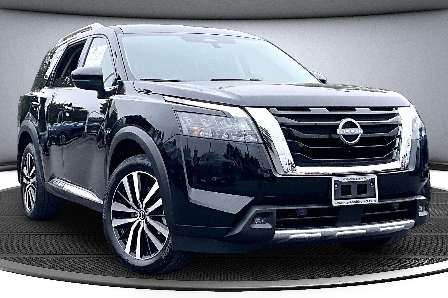 Super Black 2025 Nissan Pathfinder SUV / Crossover All-Wheel Drive Automatic