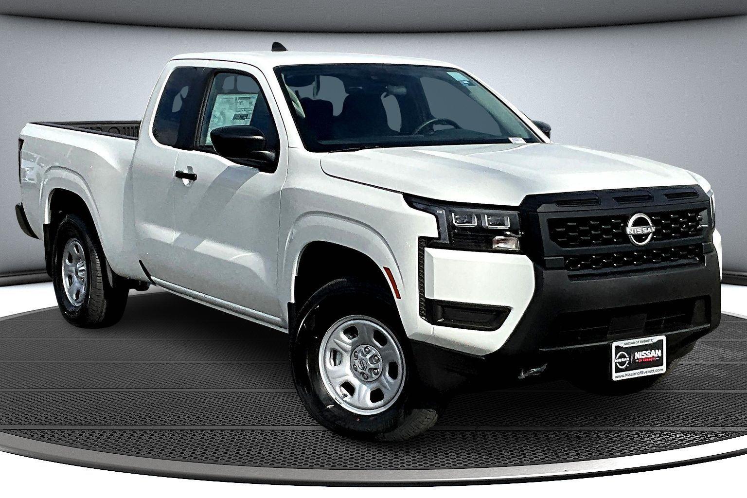 Glacier White 2026 Nissan Frontier Pickup Truck Four-Wheel Drive Automatic