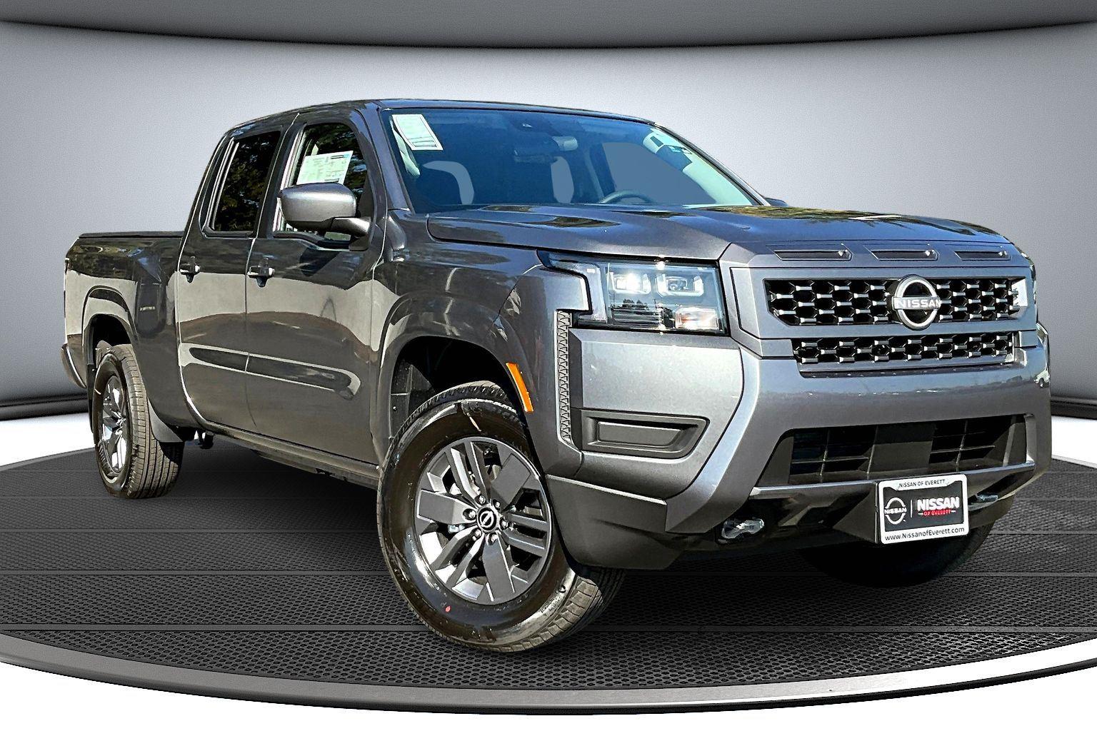 Gray (Gun Metallic) 2026 Nissan Frontier Pickup Truck Four-Wheel Drive Automatic