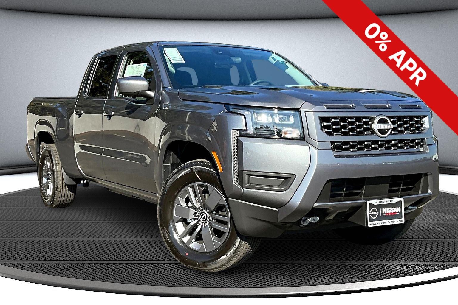 Gray (Gun Metallic) 2026 Nissan Frontier Pickup Truck Four-Wheel Drive Automatic
