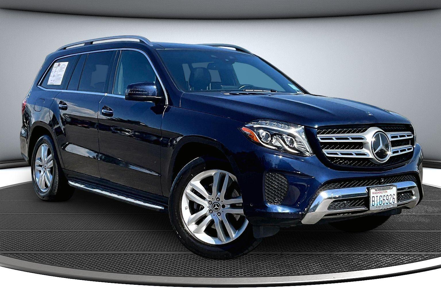 Obsidian Black Metallic 2018 Mercedes-Benz GLS SUV / Crossover All-Wheel Drive Automatic
