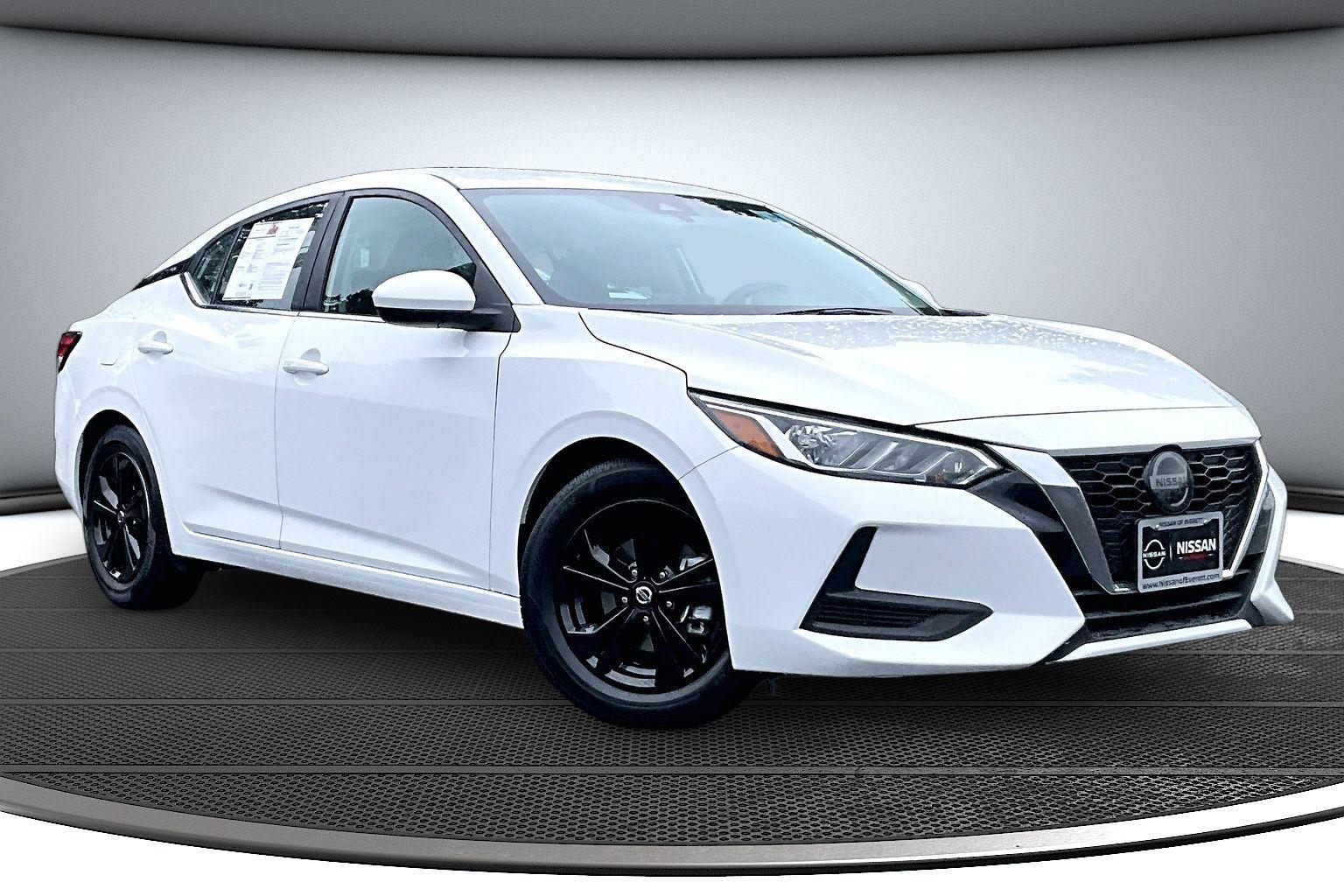 White (Fresh Powder) 2023 Nissan Sentra Sedan Front-Wheel Drive Continuously Variable Transmission