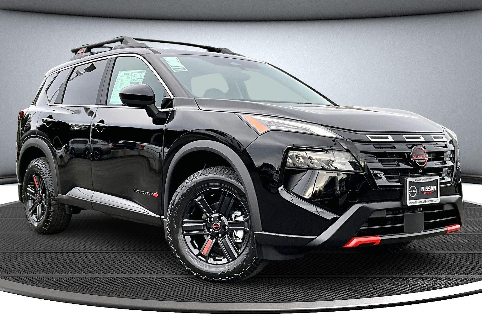 Super Black 2026 Nissan Rogue SUV / Crossover All-Wheel Drive Continuously Variable Transmission