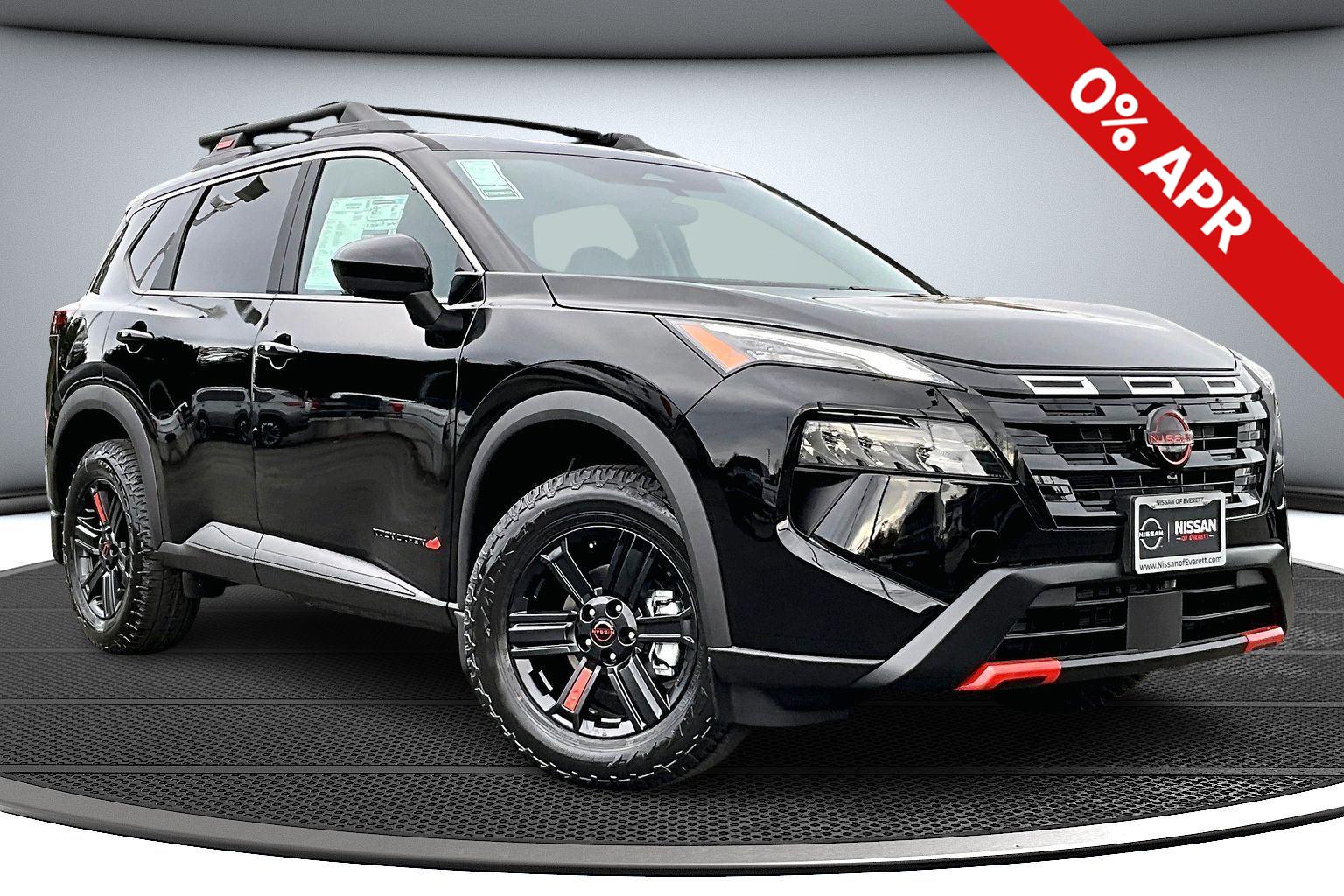 Super Black 2026 Nissan Rogue SUV / Crossover All-Wheel Drive Continuously Variable Transmission