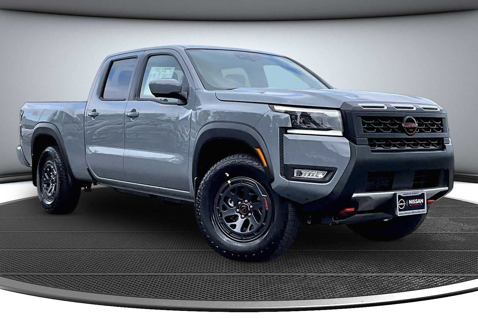 Boulder Gray Pearl 2026 Nissan Frontier Pickup Truck Four-Wheel Drive Automatic