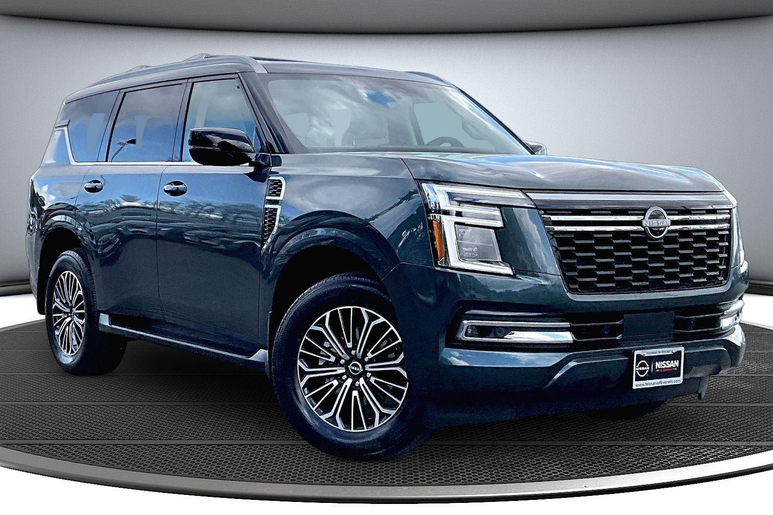 Alpine Metallic 2026 Nissan Armada SUV / Crossover Four-Wheel Drive 9-Speed Automatic
