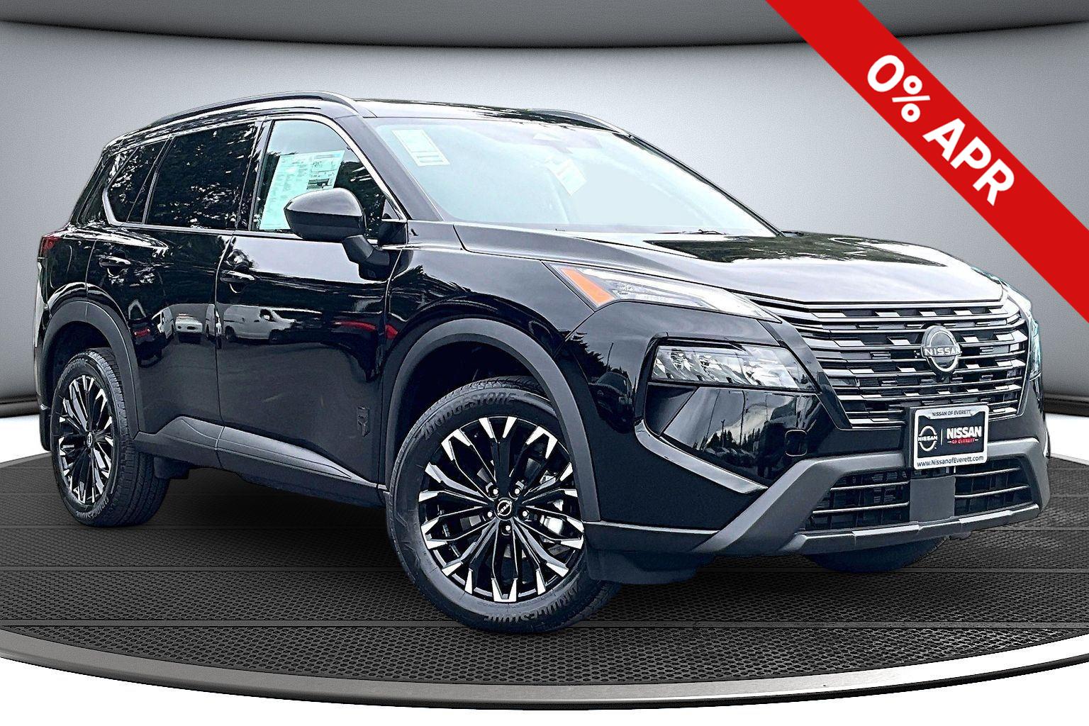 Super Black 2026 Nissan Rogue SUV / Crossover All-Wheel Drive Continuously Variable Transmission