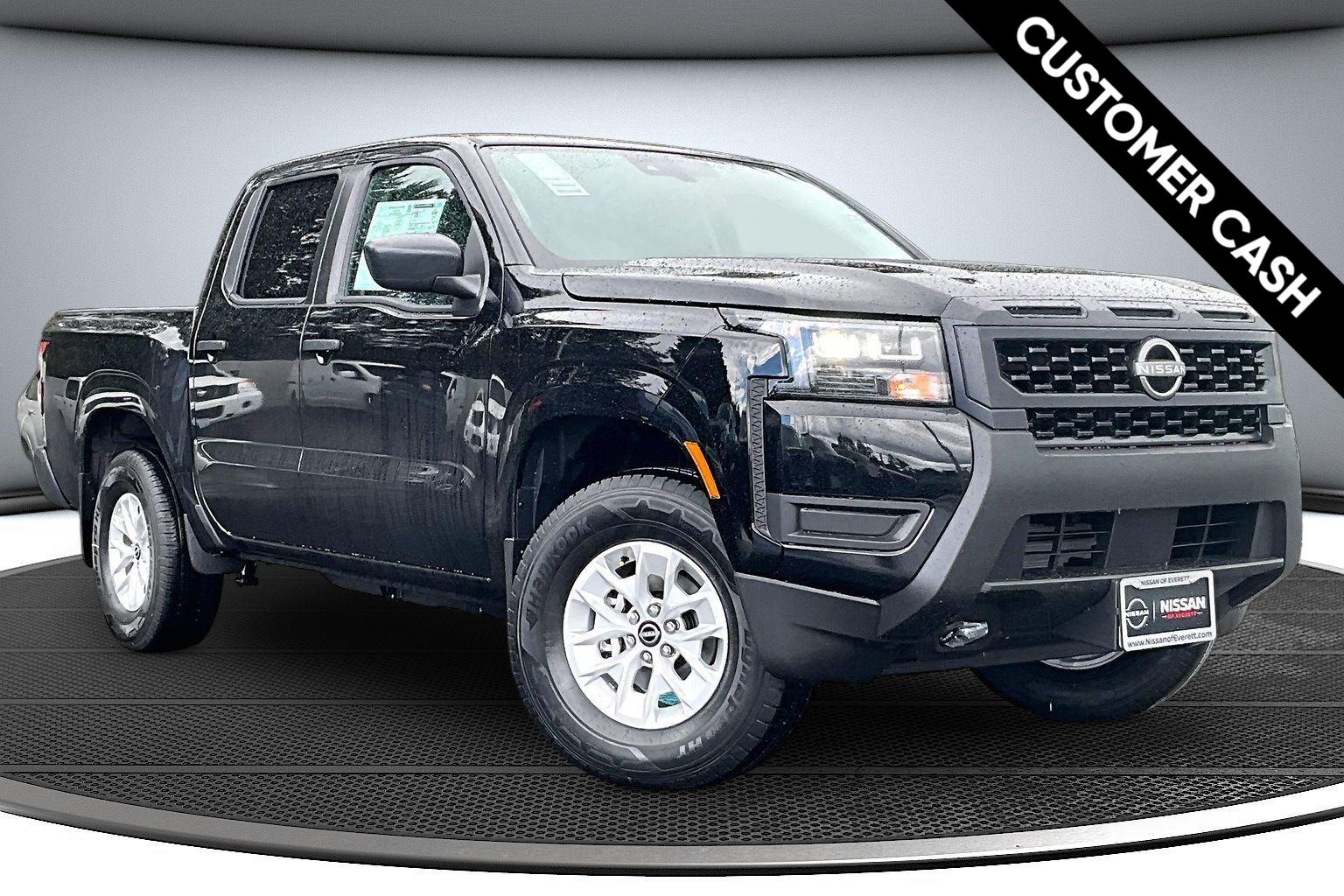 Super Black 2026 Nissan Frontier Pickup Truck Four-Wheel Drive Automatic