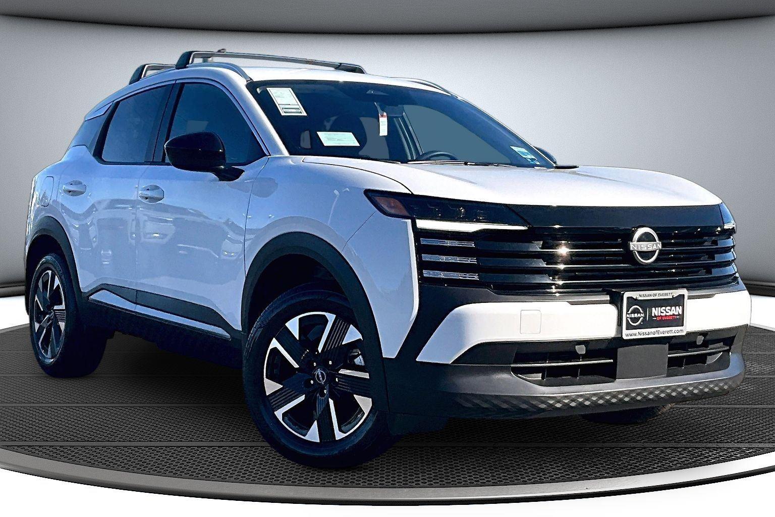 White (Fresh Powder) 2026 Nissan Kicks SUV / Crossover All-Wheel Drive Continuously Variable Transmission