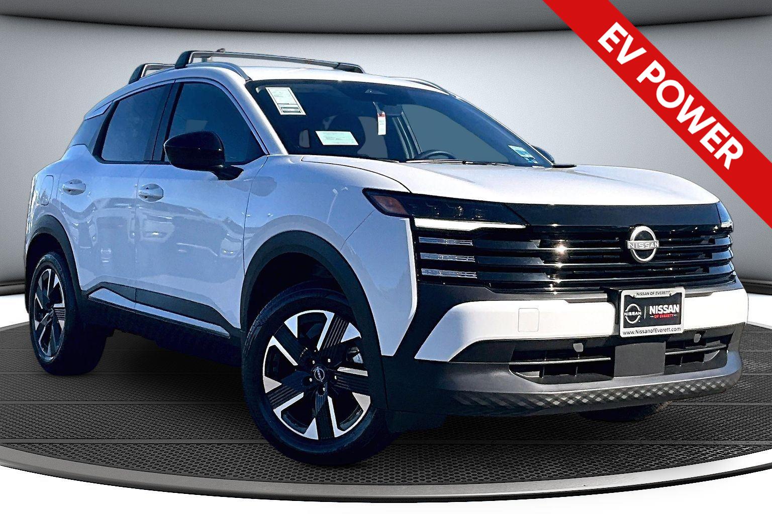 White (Fresh Powder) 2026 Nissan Kicks SUV / Crossover All-Wheel Drive Continuously Variable Transmission