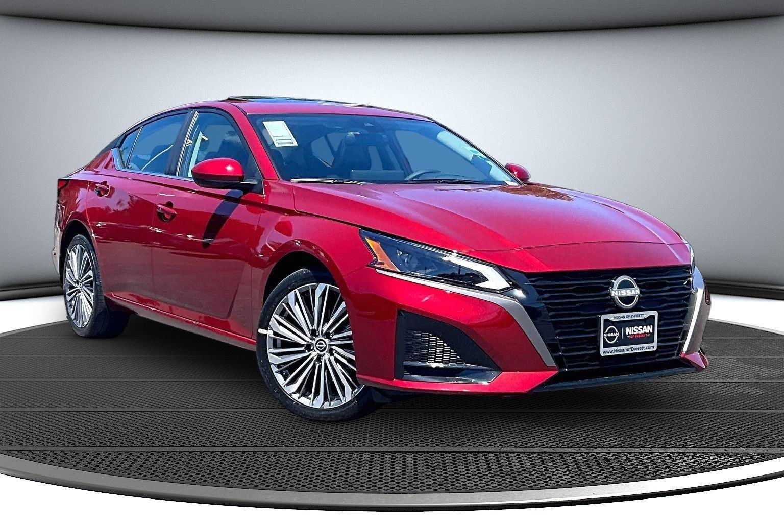 Red (Scarlet Ember Tintcoat) 2026 Nissan Altima Sedan All-Wheel Drive Continuously Variable Transmission