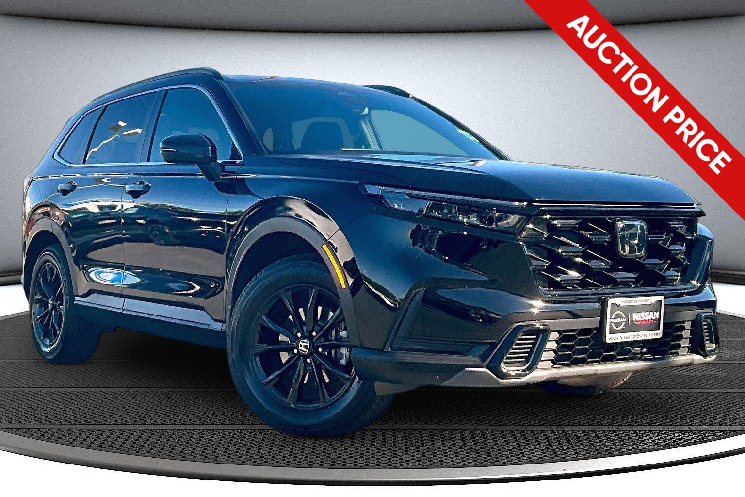 Crystal Black Pearl 2025 Honda CR-V Hybrid SUV / Crossover All-Wheel Drive Continuously Variable Transmission