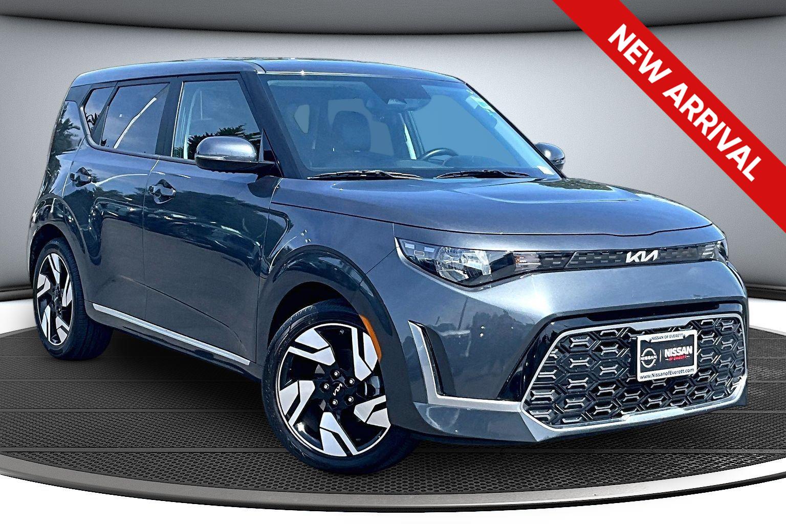 Gravity Gray 2023 Kia Soul SUV / Crossover Front-Wheel Drive Continuously Variable Transmission
