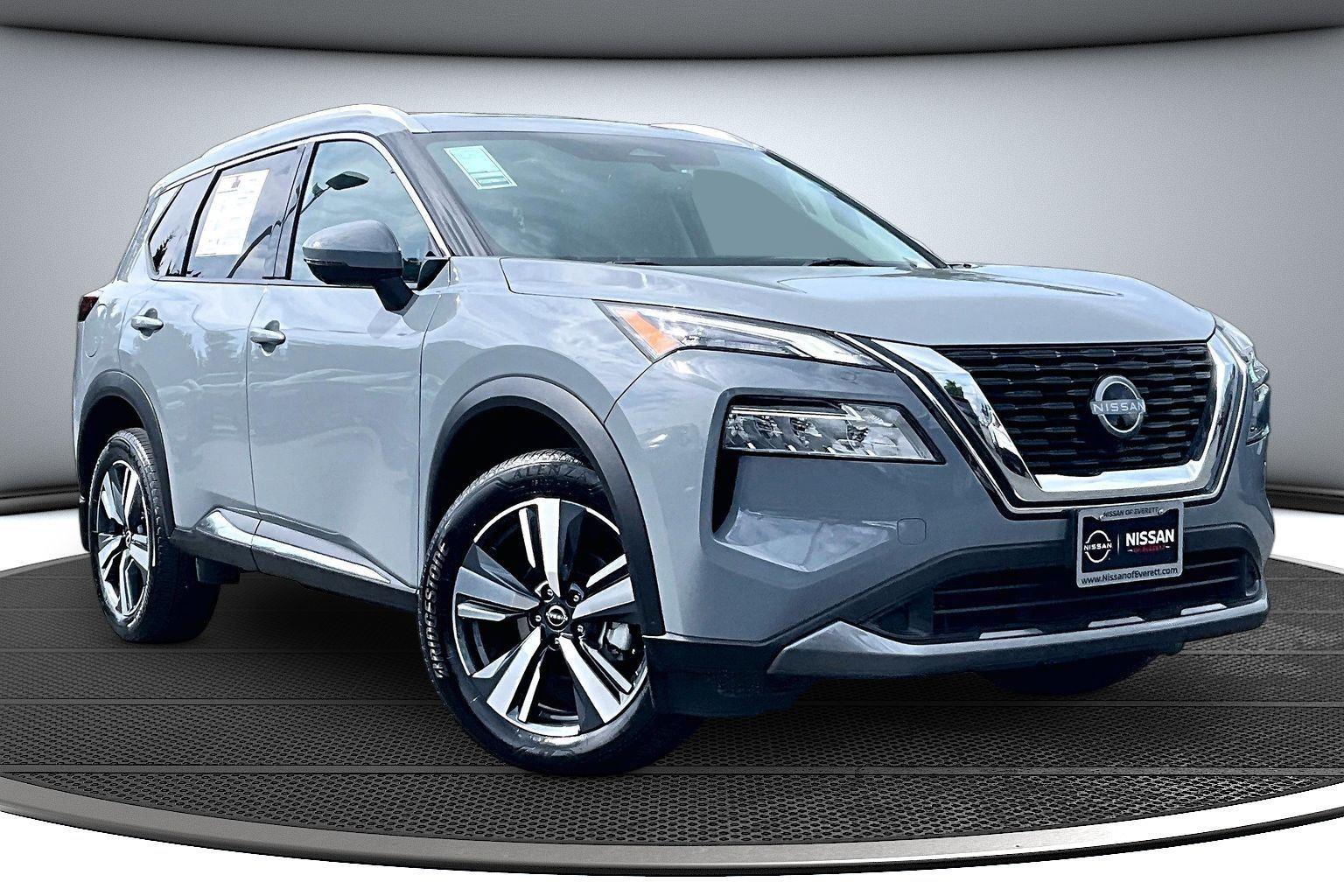 Boulder Gray Pearl 2023 Nissan Rogue SUV / Crossover All-Wheel Drive Continuously Variable Transmission