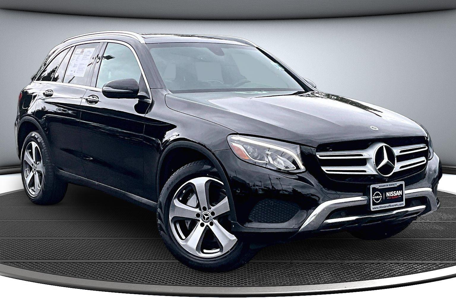 Black 2018 Mercedes-Benz GLC SUV / Crossover All-Wheel Drive Automatic