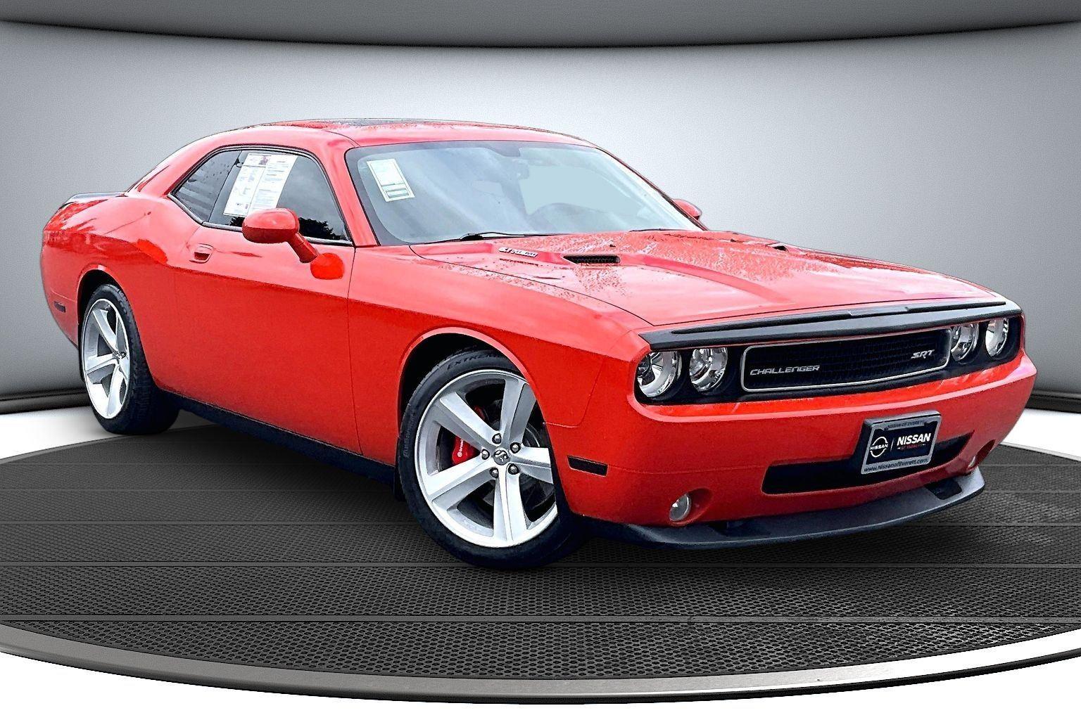 Hemi Orange Pearl 2009 Dodge Challenger Coupe Rear-Wheel Drive 5-Speed Automatic