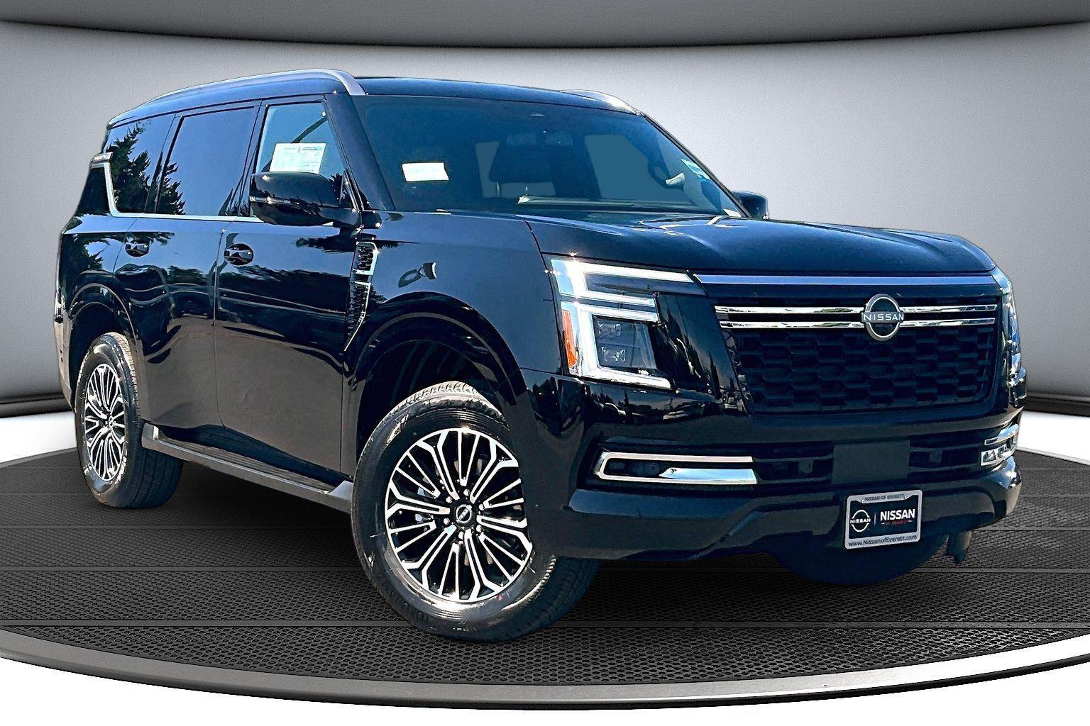 Black (CHARCOAL/SUPER BLAC) 2026 Nissan Armada SUV / Crossover Four-Wheel Drive Automatic