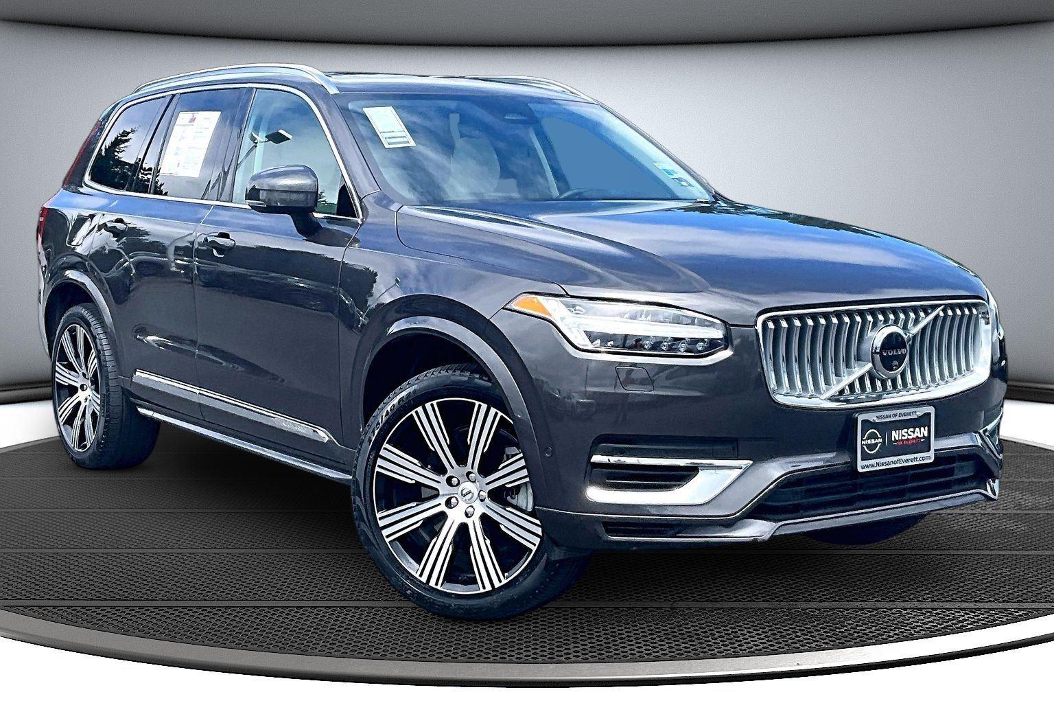 Gray (Platinum Grey Metallic) 2024 Volvo XC90 SUV / Crossover All-Wheel Drive Automatic