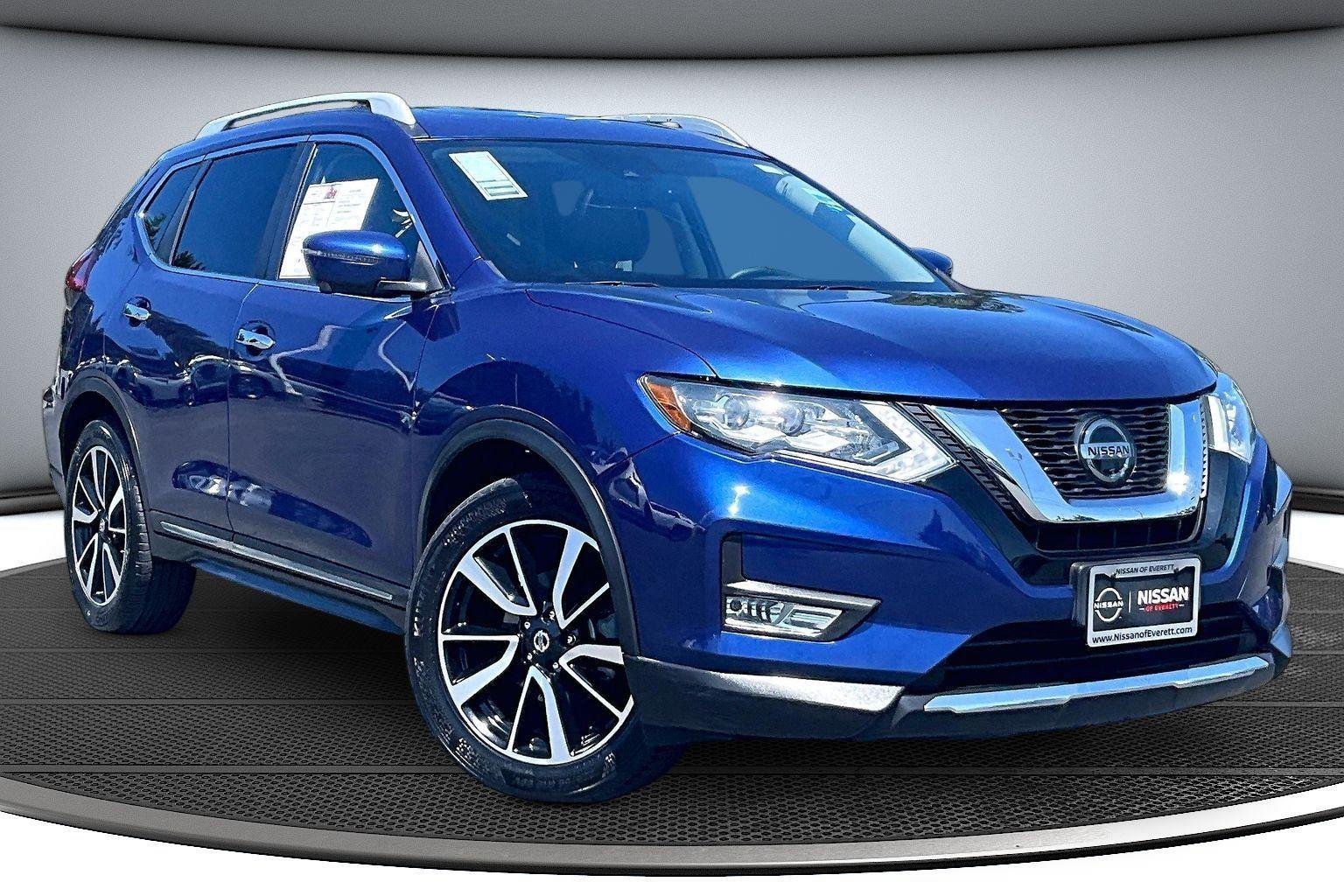 Caspian Blue Metallic 2019 Nissan Rogue SUV / Crossover Front-Wheel Drive Continuously Variable Transmission