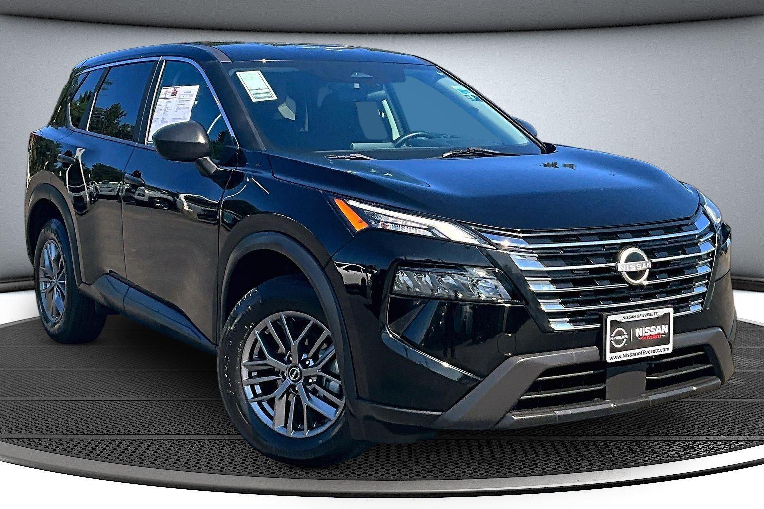Super Black 2024 Nissan Rogue SUV / Crossover All-Wheel Drive Continuously Variable Transmission