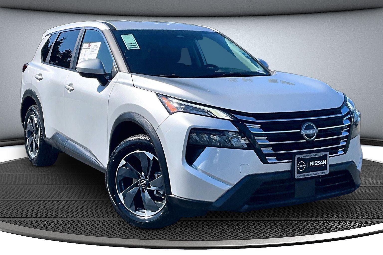Brilliant Silver Metallic 2025 Nissan Rogue SUV / Crossover All-Wheel Drive Continuously Variable Transmission