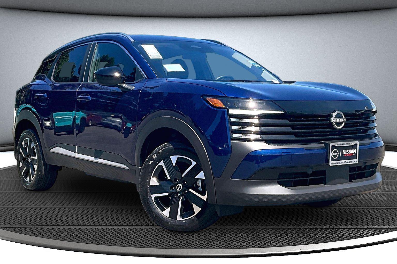 Deep Blue Pearl 2026 Nissan Kicks SUV / Crossover All-Wheel Drive Continuously Variable Transmission