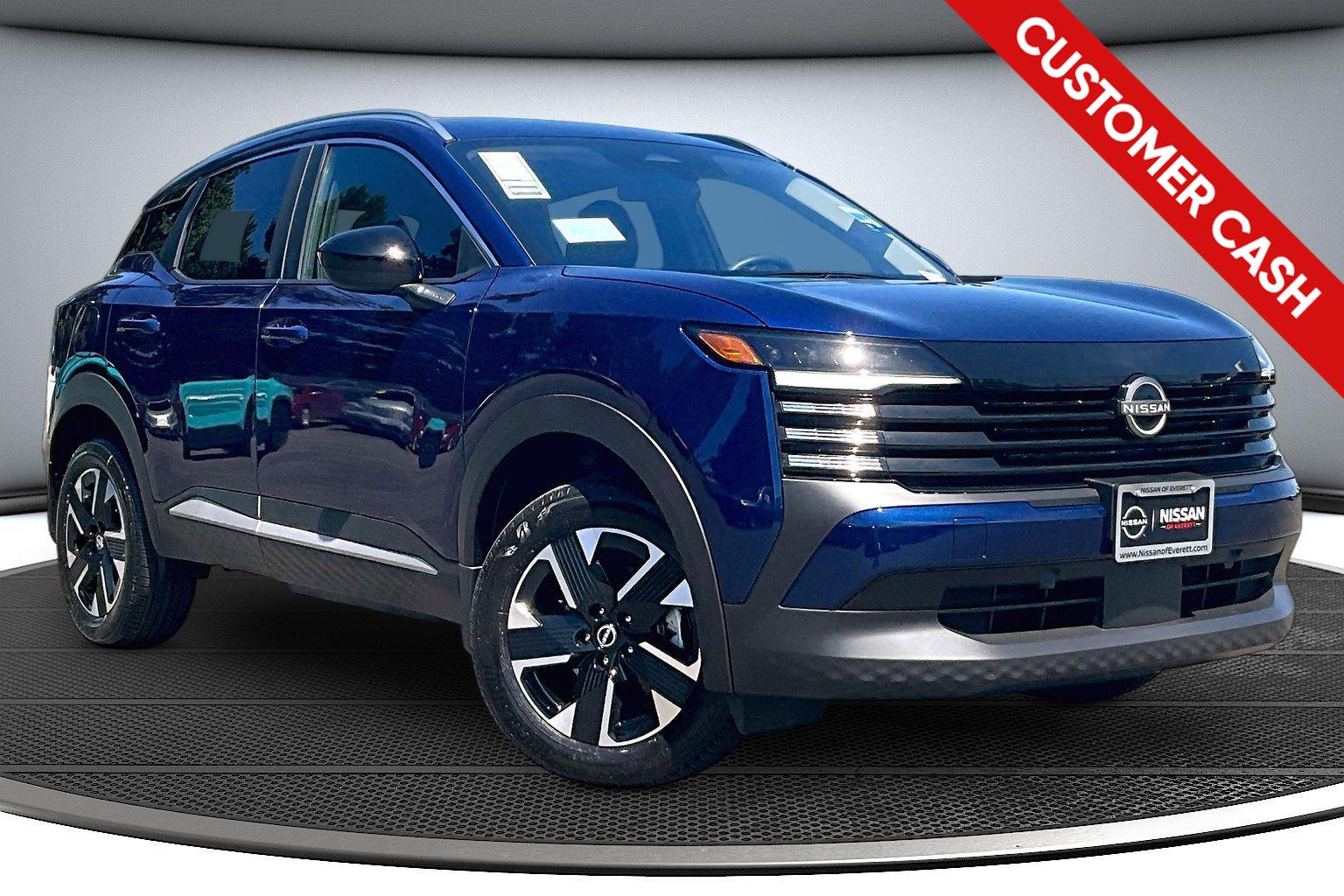 Deep Blue Pearl 2026 Nissan Kicks SUV / Crossover All-Wheel Drive Continuously Variable Transmission