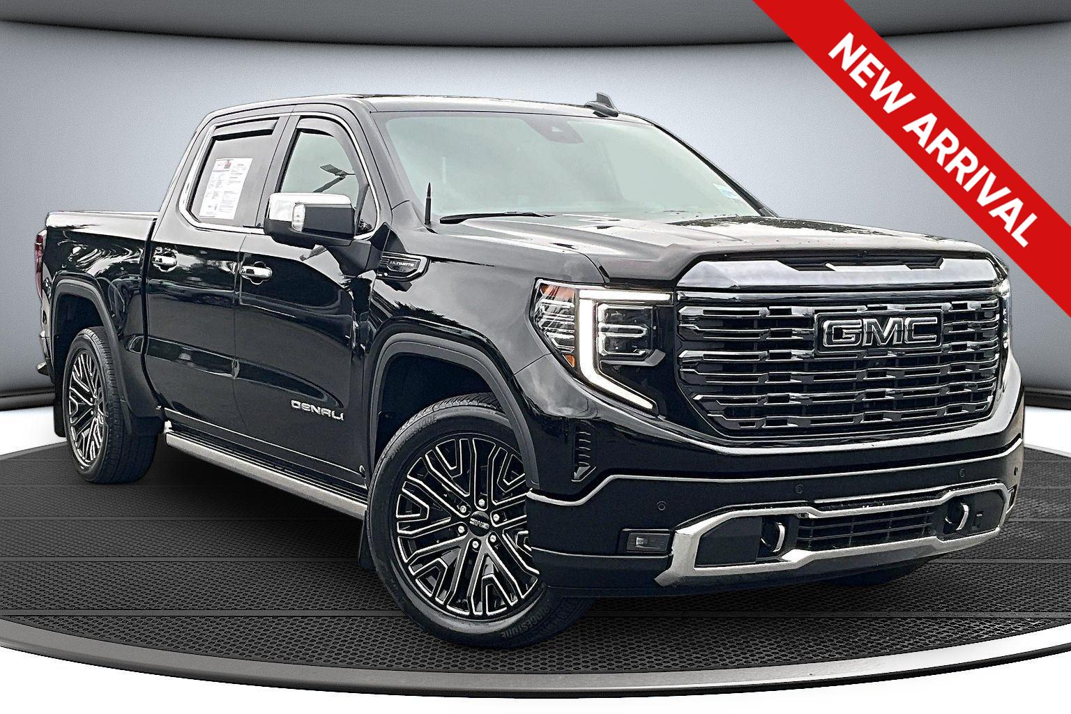 Onyx Black 2022 GMC Sierra 1500 Pickup Truck Four-Wheel Drive Automatic