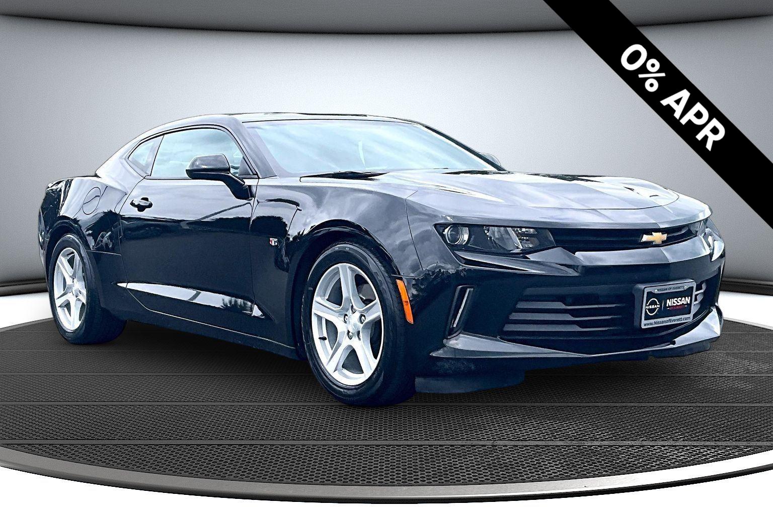 Mosaic Black Metallic 2018 Chevrolet Camaro Coupe Rear-Wheel Drive 8-Speed Automatic