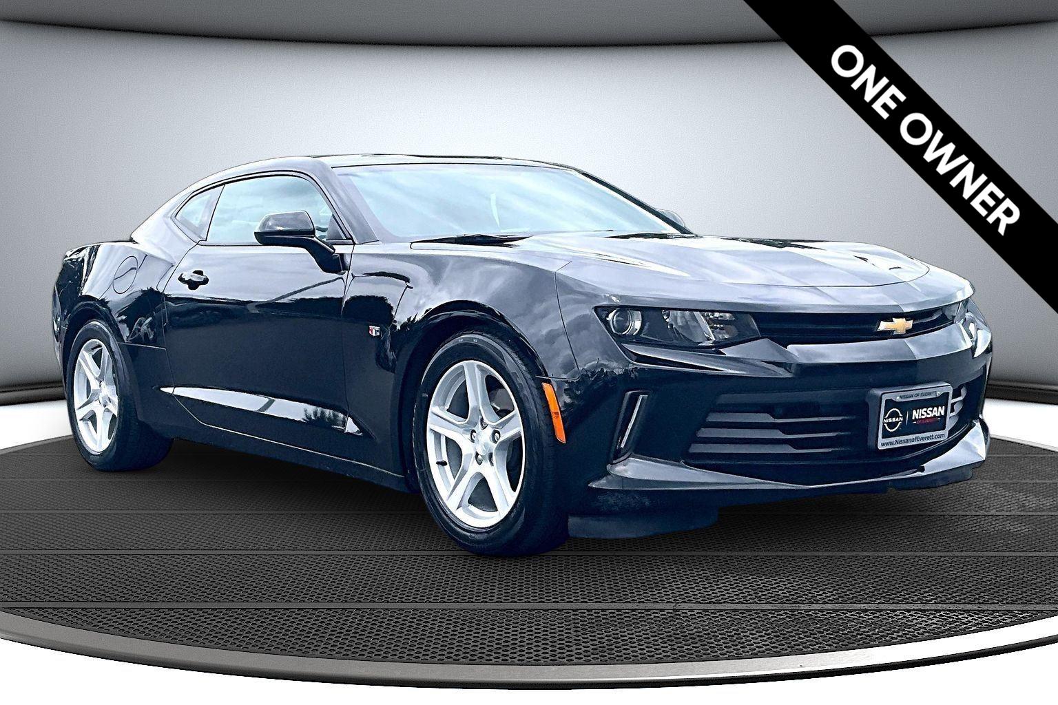 Mosaic Black Metallic 2018 Chevrolet Camaro Coupe Rear-Wheel Drive 8-Speed Automatic