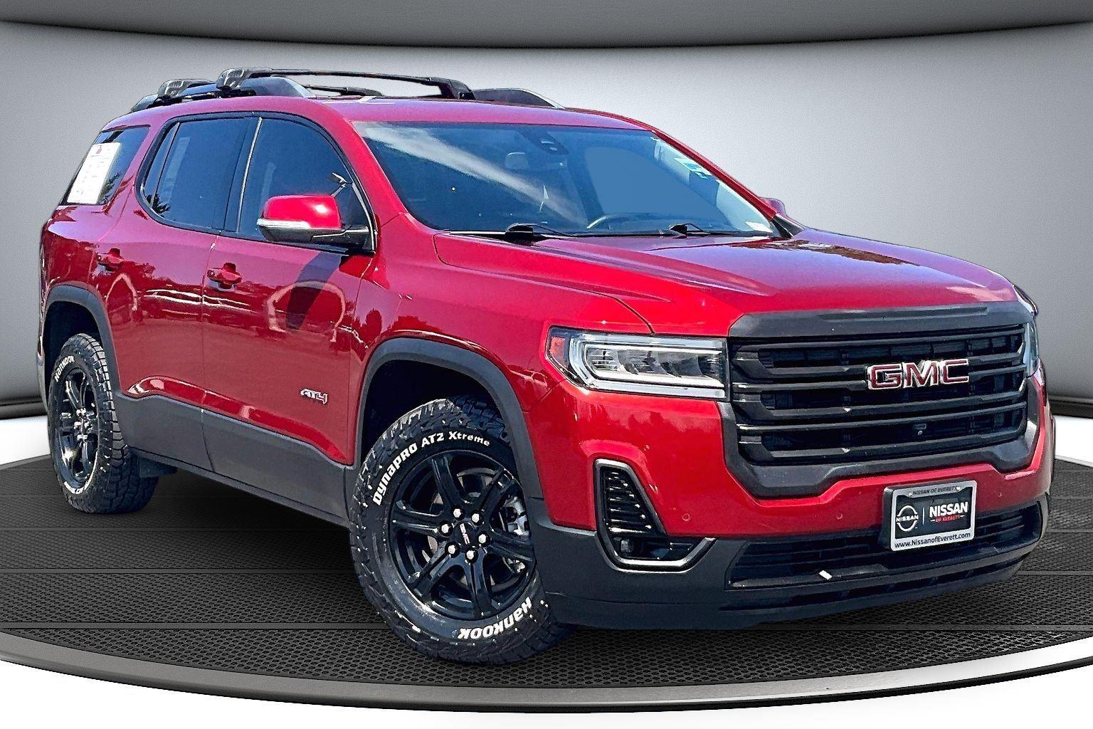 Cayenne Red Tintcoat 2021 GMC Acadia SUV / Crossover Four-Wheel Drive 9-Speed Automatic