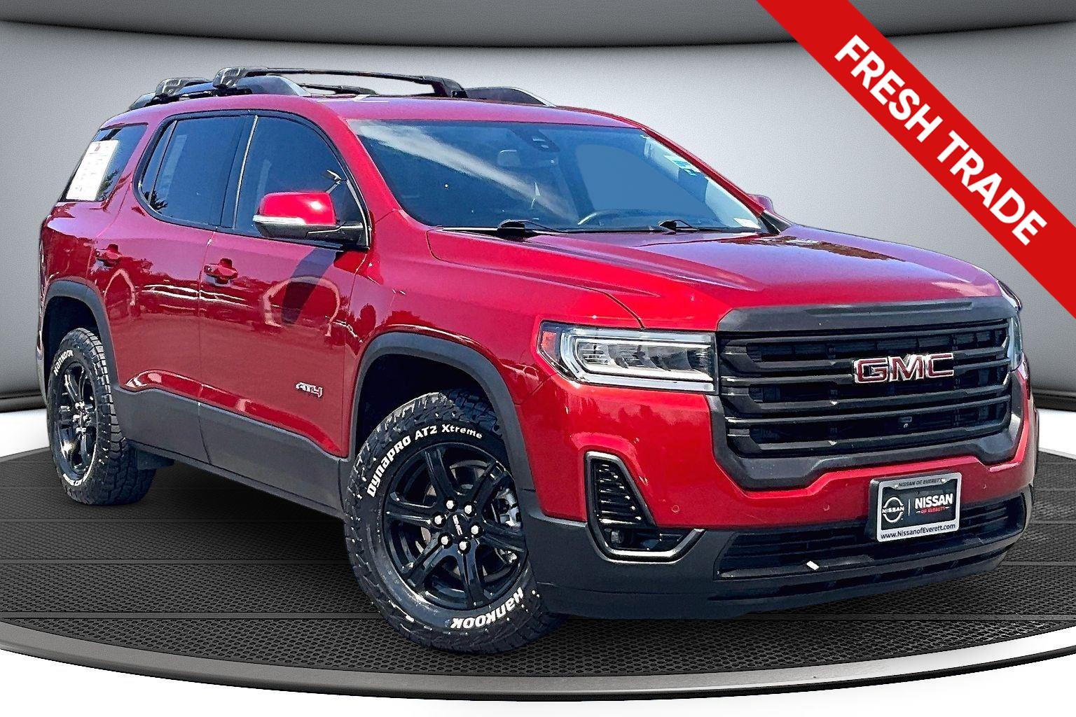 Cayenne Red Tintcoat 2021 GMC Acadia SUV / Crossover Four-Wheel Drive 9-Speed Automatic