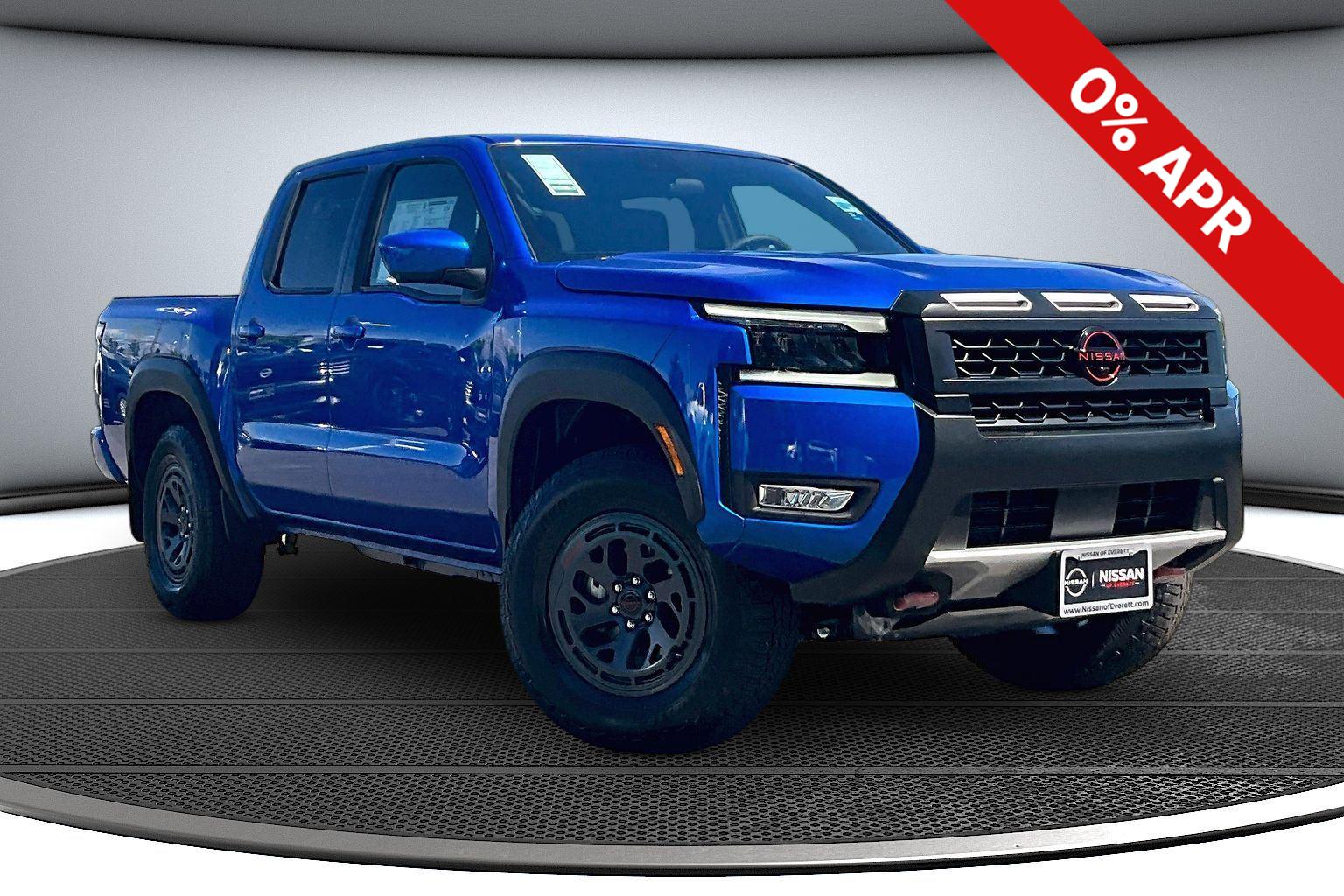 Bluestone Pearl 2026 Nissan Frontier Pickup Truck Four-Wheel Drive Automatic