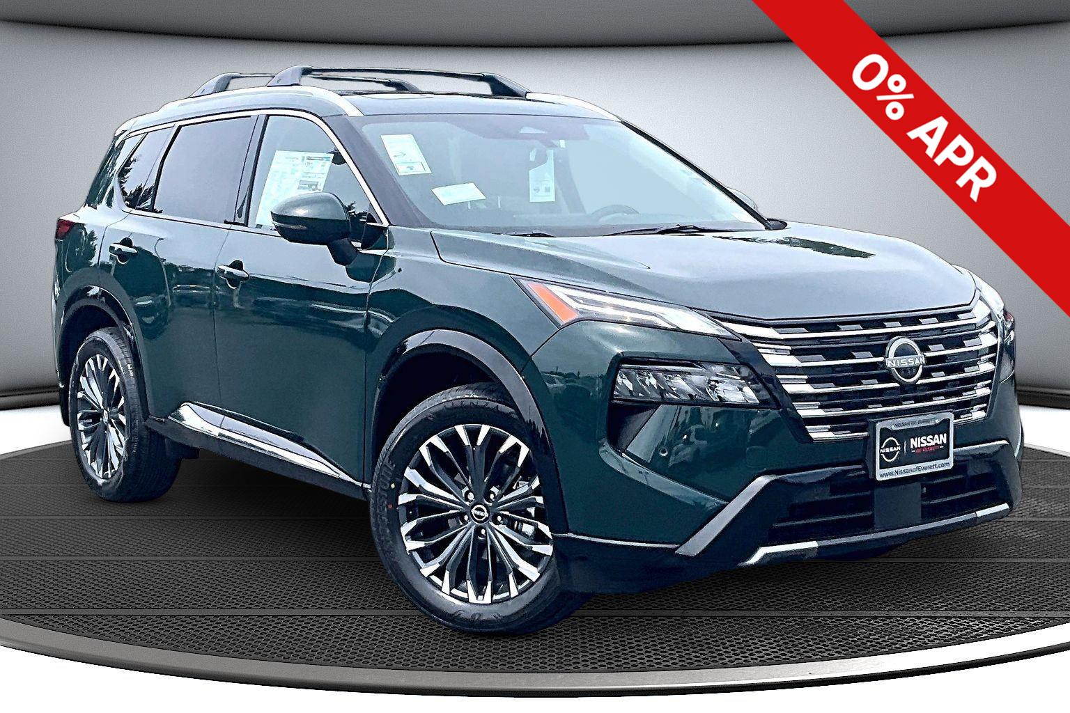 Black (Obsidian Green) 2026 Nissan Rogue SUV / Crossover All-Wheel Drive Continuously Variable Transmission