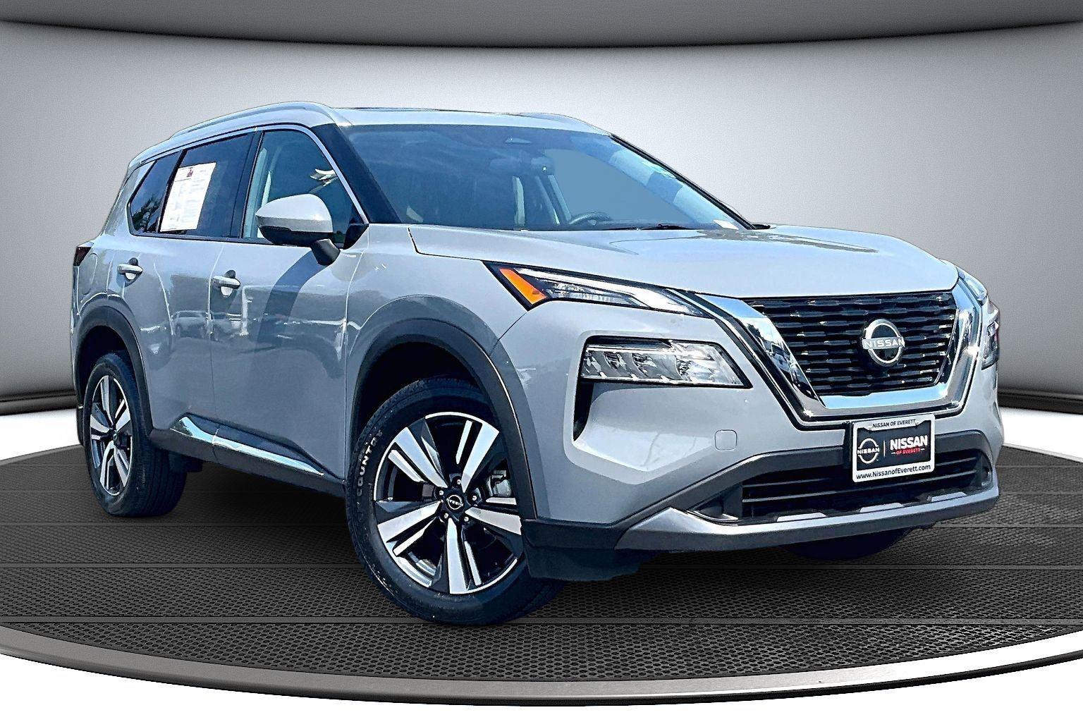 Boulder Gray Pearl 2023 Nissan Rogue SUV / Crossover All-Wheel Drive Continuously Variable Transmission
