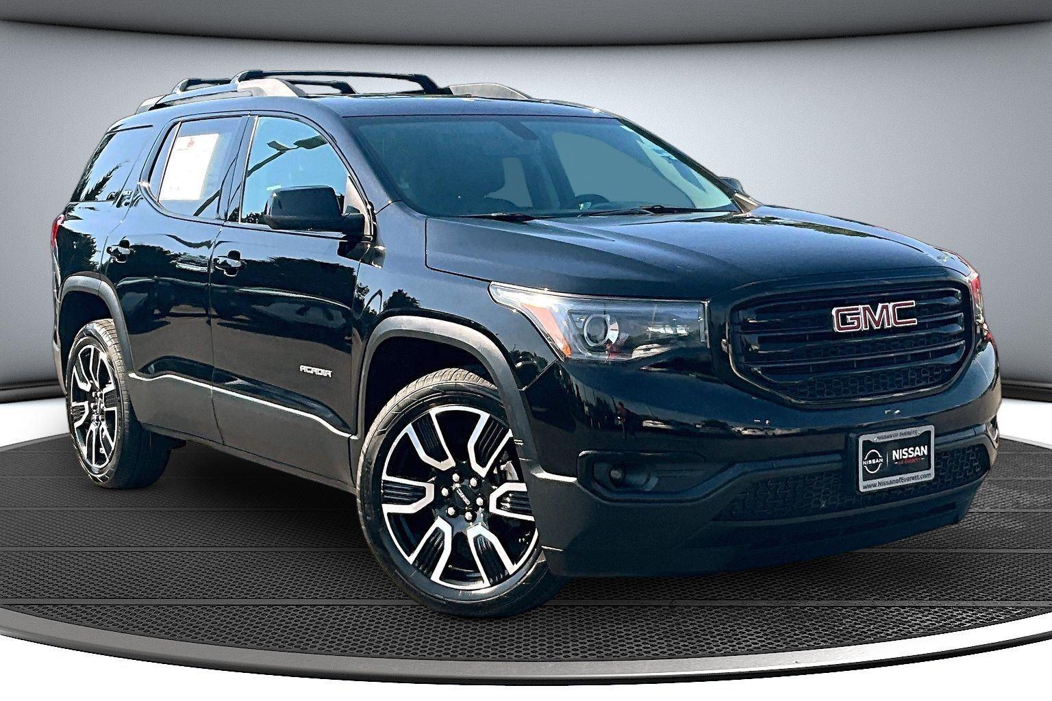 Black (Ebony Twilight Metallic) 2019 GMC Acadia SUV / Crossover Four-Wheel Drive 6-Speed Automatic