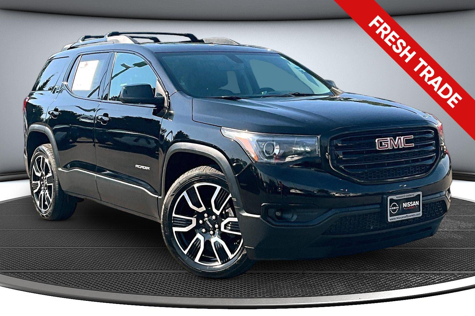 Black (Ebony Twilight Metallic) 2019 GMC Acadia SUV / Crossover Four-Wheel Drive 6-Speed Automatic