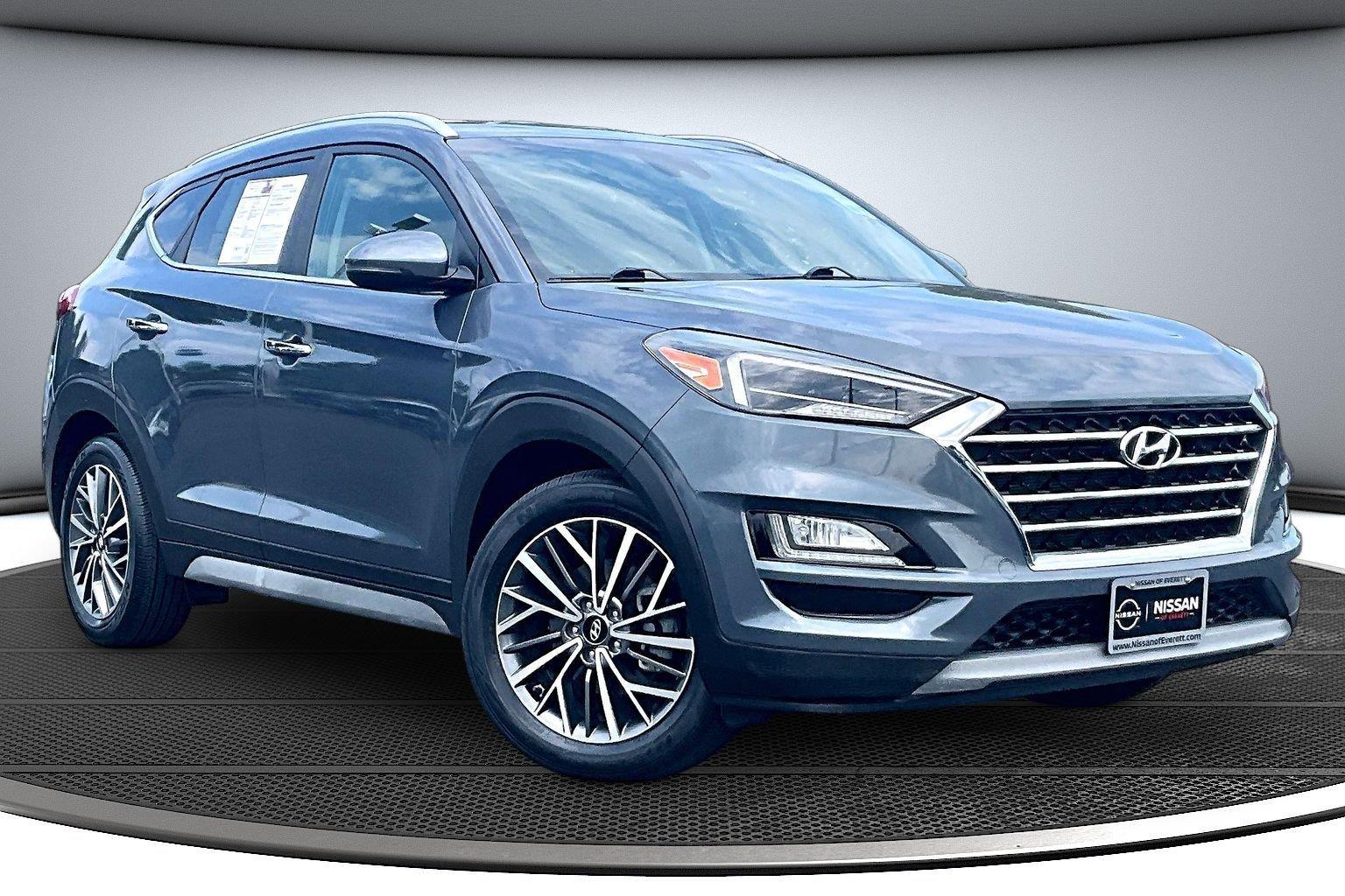 Gray (Magnetic Force) 2021 Hyundai Tucson SUV / Crossover Front-Wheel Drive Automatic
