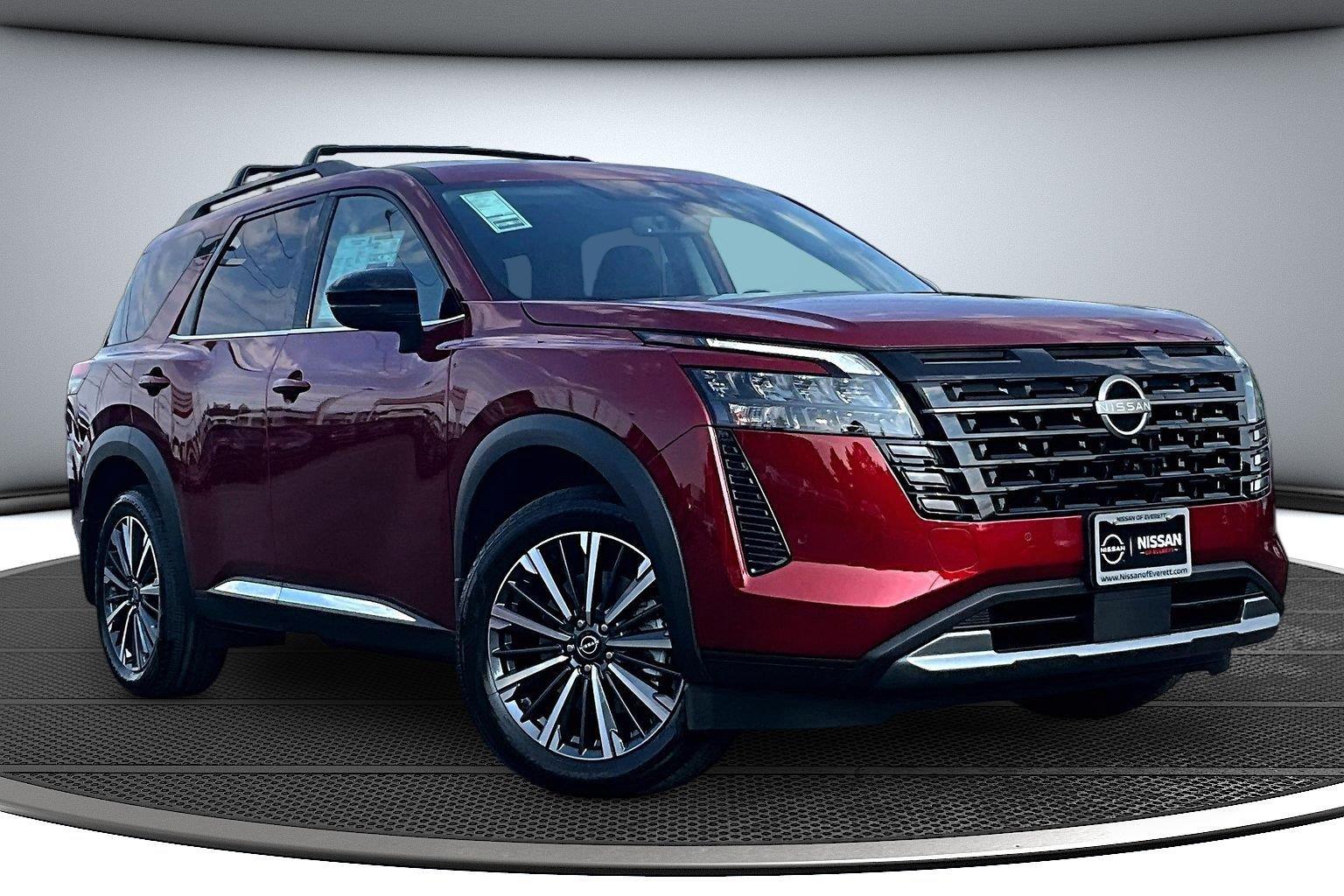 Red (Scarlet Ember Tintcoat) 2026 Nissan Pathfinder SUV / Crossover All-Wheel Drive Automatic