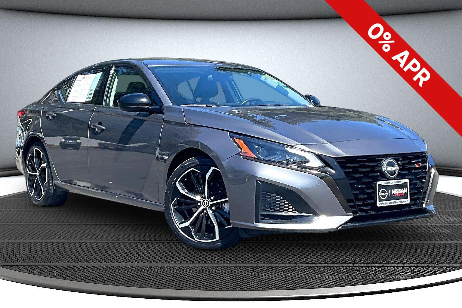 Gray (Gun Metallic) 2024 Nissan Altima Sedan Front-Wheel Drive Continuously Variable Transmission