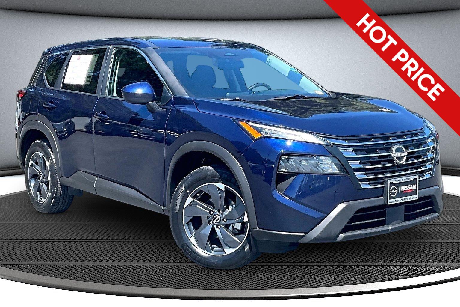 Deep Ocean Blue Pearl 2025 Nissan Rogue SUV / Crossover All-Wheel Drive Continuously Variable Transmission