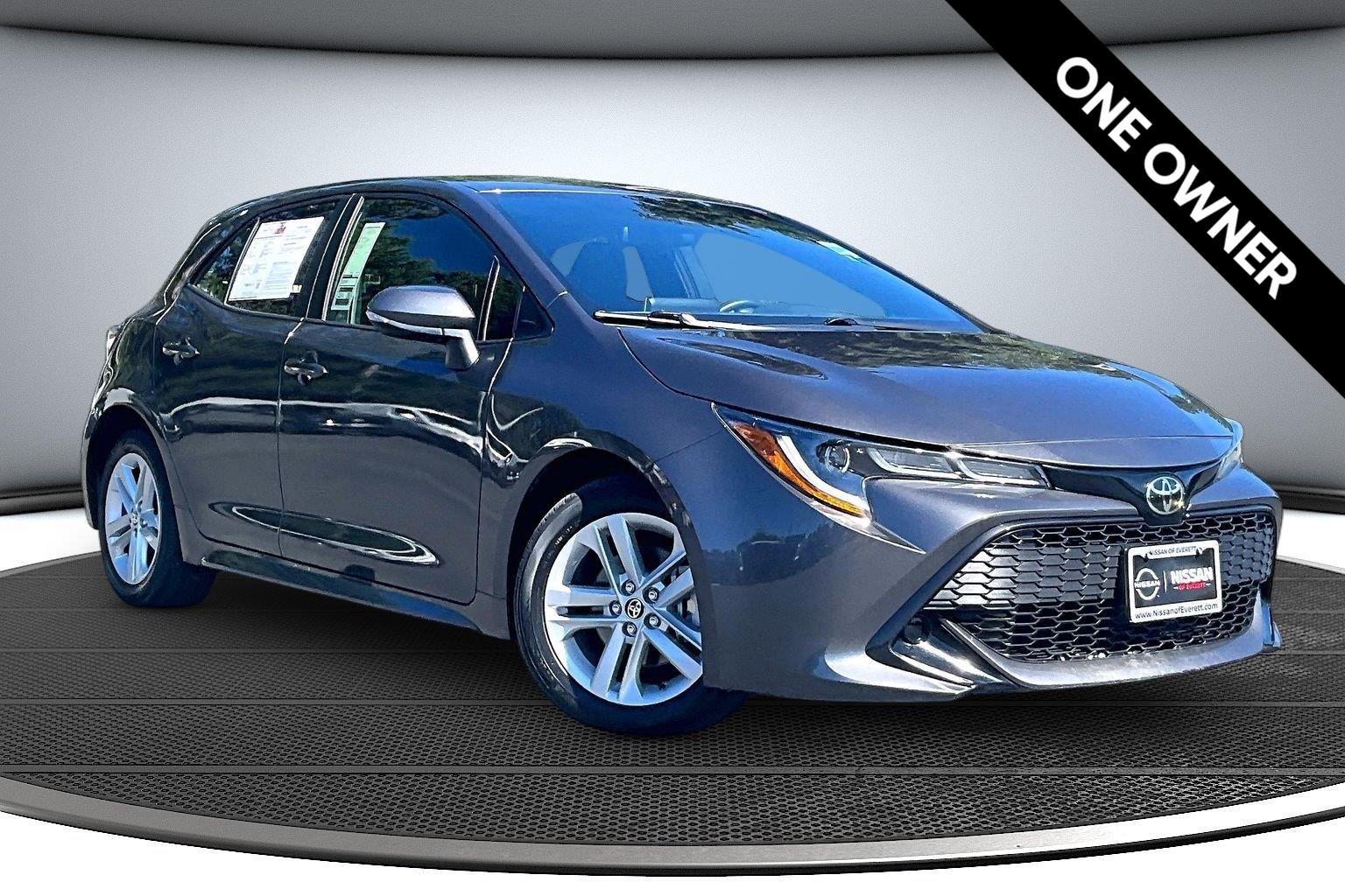 Magnetic Gray Metallic 2022 Toyota Corolla Hatchback Hatchback Front-Wheel Drive Continuously Variable Transmission