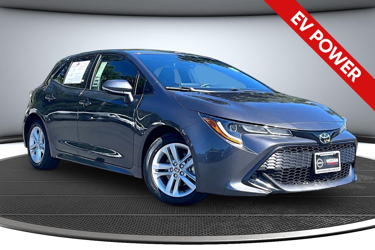Magnetic Gray Metallic 2022 Toyota Corolla Hatchback Hatchback Front-Wheel Drive Continuously Variable Transmission