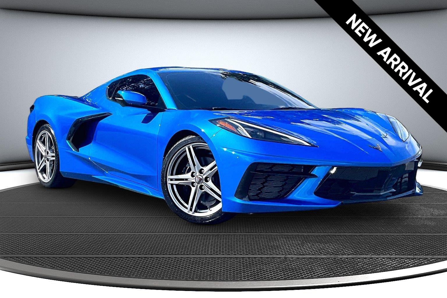 Riptide Blue Metallic 2026 Chevrolet Corvette Coupe Rear-Wheel Drive 8-Speed Dual Clutch