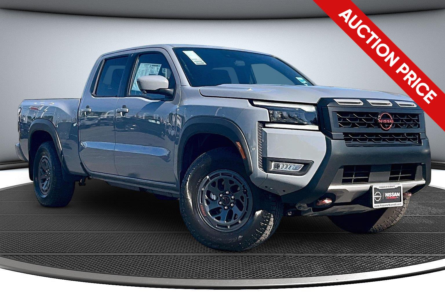 Boulder Gray Pearl 2026 Nissan Frontier Pickup Truck Four-Wheel Drive Automatic