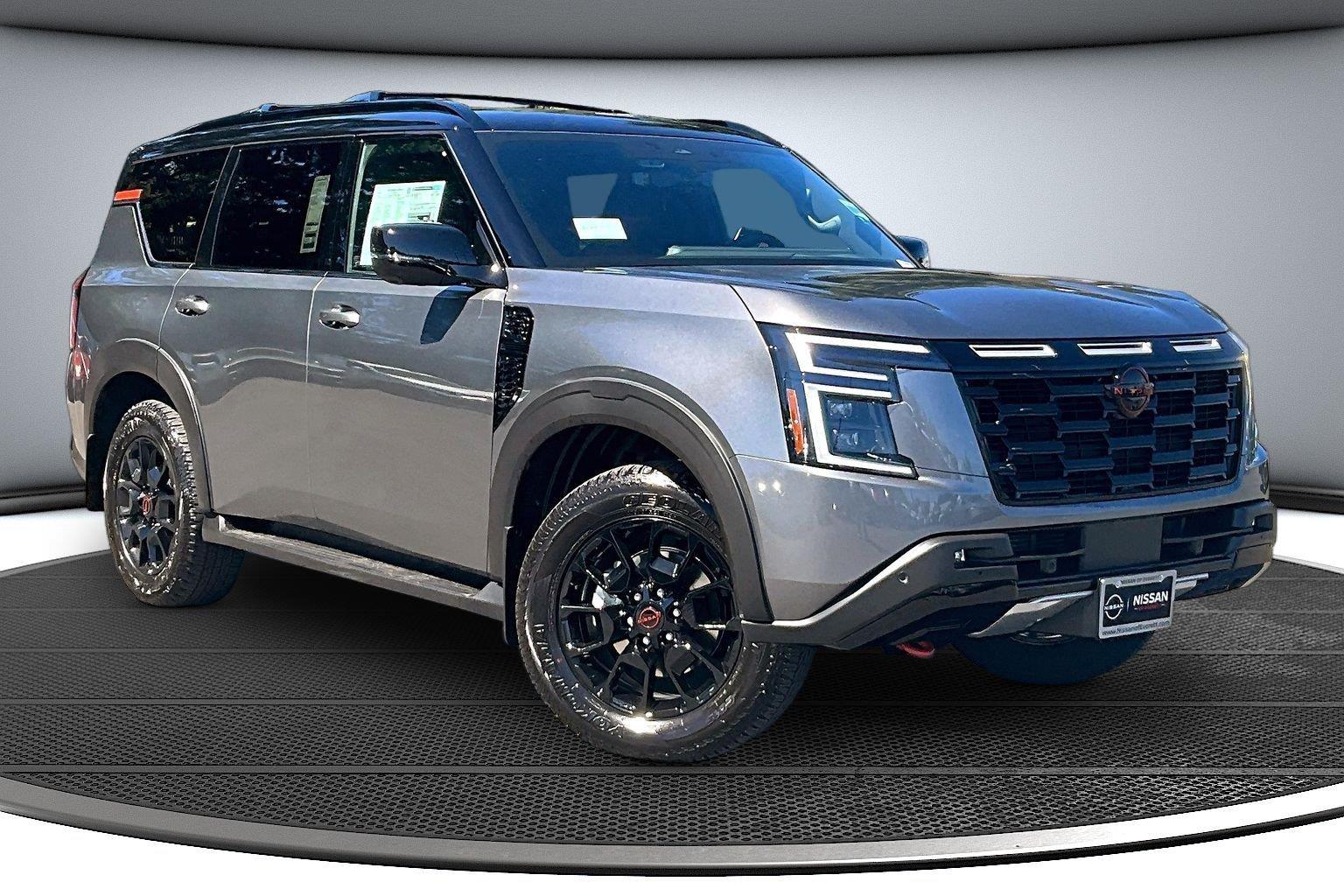 Gun Metallic/Super Black 2026 Nissan Armada SUV / Crossover Four-Wheel Drive Automatic